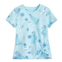 在飛比找樂天市場購物網優惠-Disney 冰雪奇緣 童裝 T恤 短袖 XS/S 短T-S