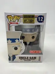Funko Pop + Protector! Icons #12 American History - Uncle Sam (Target)