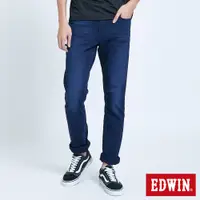 在飛比找蝦皮商城優惠-EDWIN 迦績EJ2棉感小直筒牛仔褲(酵洗藍)-男款