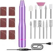 Nail Drill - Electric Nail File Set,Polishing Set with Nail Drill Bits, Hand Foot Care Tool for Home Salon Use, Manicure Pedicure Kit