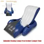 Intex 58868EP Floating Inflatable Recliner Raft Swimming Pool Lounge Chair