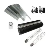 GrowLush 600w Digital Ballast combo with lighting and reflector
