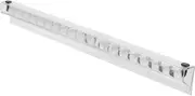 PEPLAYTAL Wall Ticket Holder Kitchen Order Holder Rail Clear Menu Holder Rail No-punch Paper Clip Restaurant Order Organizer Paper Management For Takeaway Fast Food And Home Use 40cm
