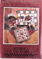 Debbie Mumms the word quilt pattern Down on the Farm