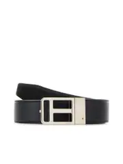 Tom Ford Soft Grain Leather Reversible Framed T Belt