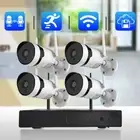 AU Plug 3MP Wireless Security Camera System 8CH NVR 4Pcs Home Outdoor WiFi S Kit