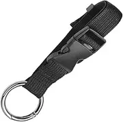 MagiDeal Luggage Strap, Jacket Gripper Holder Suitcase Belt Carry Clip for Backpack Travel Accessory, Black