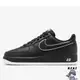 Nike 男鞋 休閒鞋 皮革 鐵牌 Air Force 1 07 黑白 DV0788-002