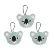 IS Gift Koala Scrubbies Set of 3