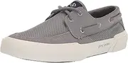 [Sperry] Men's SOLETIDE Boat Shoe, Grey, 9