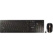 CHERRY DW 9100 SLIM Rechargeable Wireless Keyboard and Mouse combo JD-9100US-2