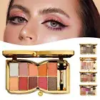 10 Colors Eye Shadow Shimmer Glitter Powder Palette Matte Cosmetic Eyeshadow