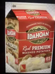 Idahoan Mashed Potatoes Easy Instant Tasty Homemade Food Bulk Box 3.25Lb