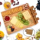 Cheese Board Set Wooden Wooden for Christmas Home Housewarming Anniversary