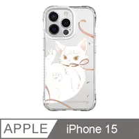 在飛比找神腦生活優惠-iPhone 15 6.1吋 wwiinngg緞帶貓咪抗黃防