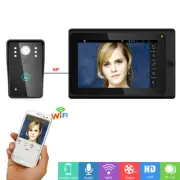 7"Wired / Wireless Wifi IP Video Door Phone Doorbell Intercom Support Remote APP