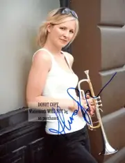 Alison Balsom 8 x10" (20x25 cm) Autographed Signed Photo