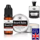 Aftershave inspired Beard Balm 15g & 10ml Oil Set, More Scents, 3 for 2