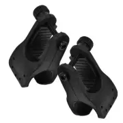 2 Pcs Crutch Bracket Brace Cane Holder for Rollators Walker Accessories