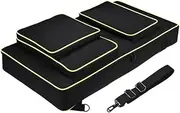 Meijunter DJ Controller Backpack Compatible with Pioneer DJ DDJ-FLX10/DDJ-1000/DDJ-1000SRT Portable DJ Controller Storage Bag with Shoulder Strap