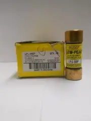 New Lot Bussmann LPJ-8SP Amp Fuses Low-Peak Class J 600 Volts NIB