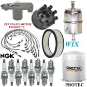 Tune Up Kit Filters Cap Wire Spark plugs For CHRYSLER NEWPORT V8; 6.6L 1977-1978 (for: Chrysler)