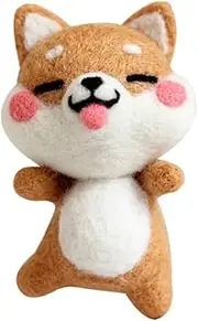 DOITOOL Craft for Boys and Girls DIY Plush Toy Set Wool Felting Kit Needle Felting for Beginners Fun Handmade Toys for Girls