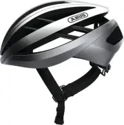 Abus Aventor Road Cycling Helmet, Gleam Silver, Large