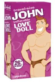 Pipedream Travel John Size Blow Up Doll