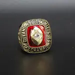【冠軍戒指】1966堪薩斯酋長超級碗冠軍戒指歐美流行飾品冠軍戒指大戒指