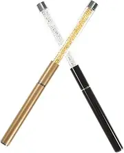 Mikinona Elegant Eyelash Brush Wands 2pcs Eyelash Spoolie Brush for Extensions Makeup Separation