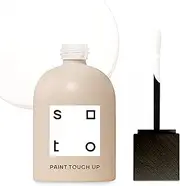 [soto] PAINT TOUCH UP (INTERIOR) - non-toxic interior scratch + scuff repair: wall cabinets trim + molding furniture windows - (Size: 1 fl oz Sheen: Matte Color: No. 02 White Mannequin)