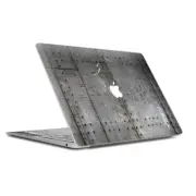 Skin Decal Wrap for MacBook Air Retina 13 Inch - Old Metal Rivets Panels