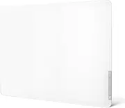XVX White Glass Mouse Pad 4.0, Hard Mousepad for Gaming,Ultra-Smooth Micro-Etched Surface with Non-Slip Rubber Base(410mm*310mm)