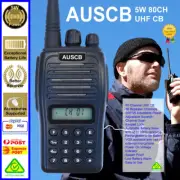 Radio for Hiking safety, the AUSCB 5W 80CH UHF CB Handheld - approved to AS/NZS