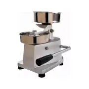 Eurodib USA HF130 5" Countertop Hamburger Patty Press, Aluminum Construction