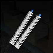 Traderight 2x Locking Drawer Slides Runner 150KG Heavy Duty Trailer RV Extension 350-1016MM 559mm closed-1118mm extended