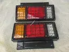 1PAIR 24V BLINKER STOP/PARK REVERSE 40 LED TAIL LIGHTS 4 TRAILER TRUCK UTE VAN