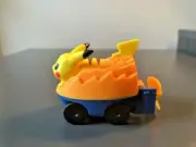 Pokemon Pikachu Pull Back Toy Car Boat 2011 7-Eleven Promo SEALED Japan New