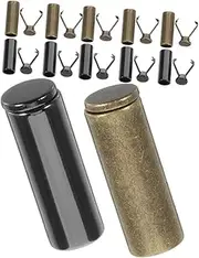 [Beavorty] 12 Sets Durable Metal Cord Locks for Drawstrings Versatile Shoelace Tips Replacement for Hoodies Sportswear and Hats Easy Installation End Caps