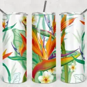 FLOWER 85- Includes One 20oz Metal Insulated Tumbler, Lid & Straw