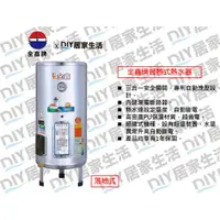 在飛比找蝦皮購物優惠-【熱賣商品】全鑫牌 儲熱式電熱水器 CK-B20 20加侖 