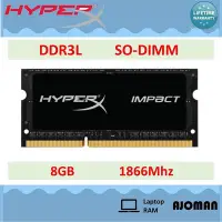 在飛比找Yahoo奇摩拍賣-7-11運費0元優惠優惠-熱賣 金士頓HyperX Impact 8GB DDR3L 