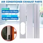 2/3x Portable Window Slide Kit Plate + Screws For Air Conditioner