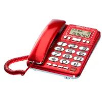 在飛比找momo購物網優惠-【SANLUX 台灣三洋】TEL-857來電超大鈴聲有線電話