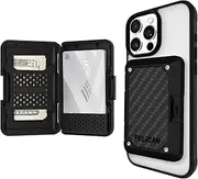 Pelican Magnetic Wallet for iPhone [Card Holder] [RFID Blocking] Heavy Duty MIL-STD Snap-on MagSafe Wallet -Detachable Hard Magnetic Phone Wallet for iPhone 15 Pro Max/14 Pro Max/13 Pro Max/12