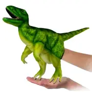 HANSA TYRANNOSAURUS REX DINOSAUR PUPPET REALISTIC ANIMAL PLUSH SOFT TOY 50cm