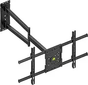 FORGING MOUNT Long Arm Full Motion Wall Mount for Most 32-70" TVs ，TV Bracket with 83.8cm Extension Arm Swivel and Tilt TV Wall Mount, Holds up to 45KG, Max VESA 600x400mm,Including Level,Velcro Tie
