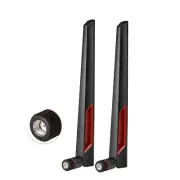 2x WiFi 6 6E Antenna Tri Band 2.4GHz 5GHz 6GHz RP-SMA for WiFi Router PC Desktop