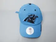 Carolina Panthers Hat Cap Strap Back Blue NFL Football Big Logo Mens New